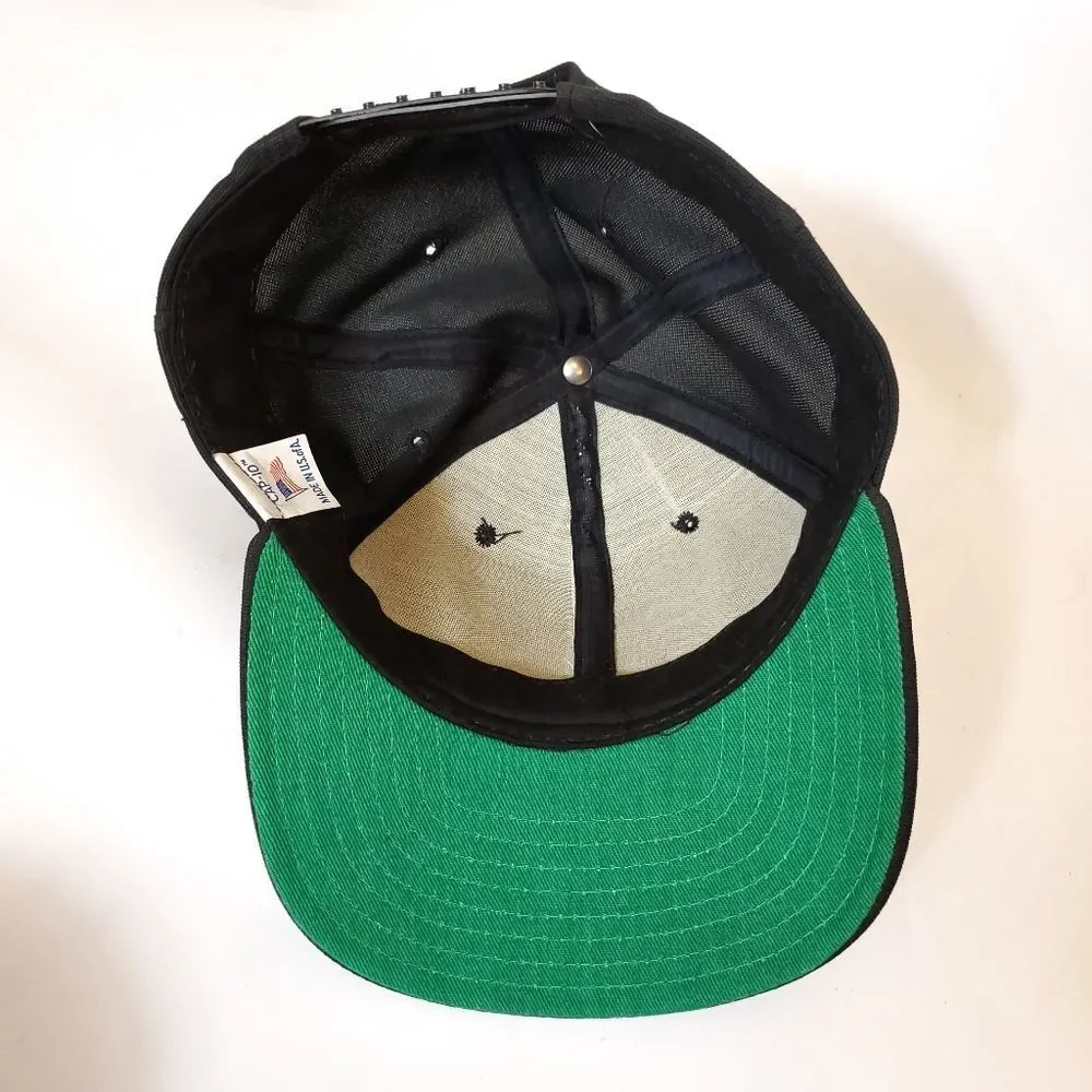 USS HAWES FFG 1989 PERSIAN gulf cruise cap black gold embroidery Dad hat